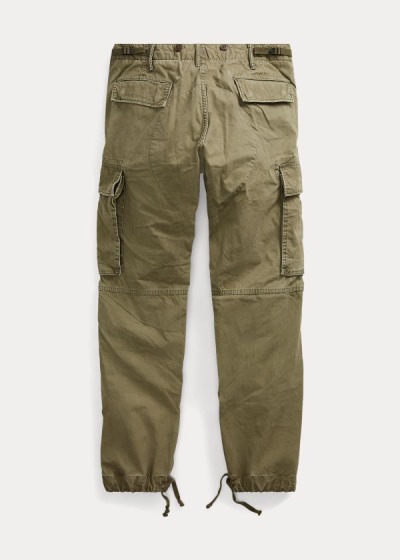 Men's Ralph Lauren Cotton Poplin Cargo Pants | 041298VXM